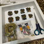 Displaying the mini museum of us that is not ready - you build it - the medium size